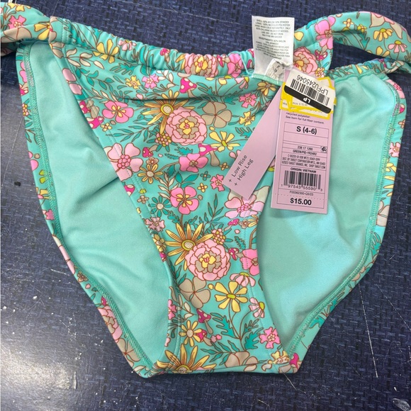 Wild Fable Floral Print Bikini Bottom - Picture 4 of 6